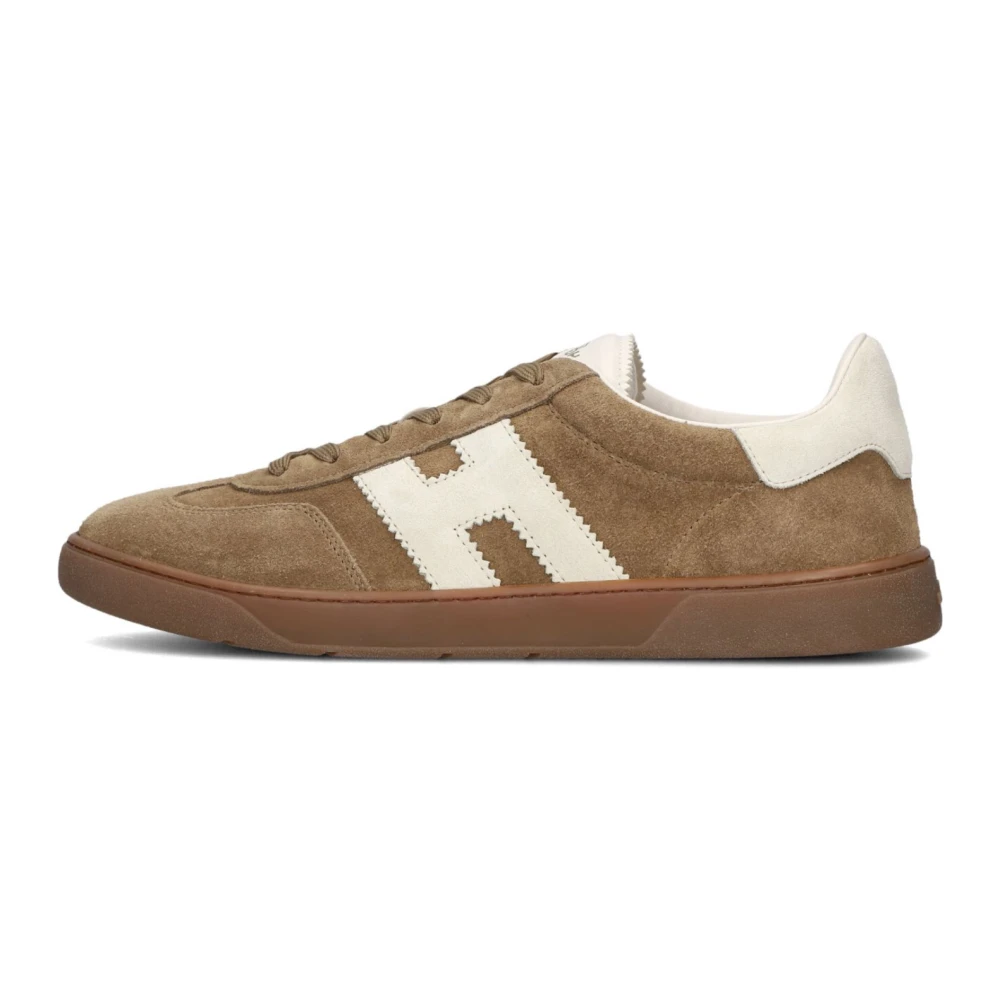 Hogan Men's Brown Cool Lace-Up Sneakers