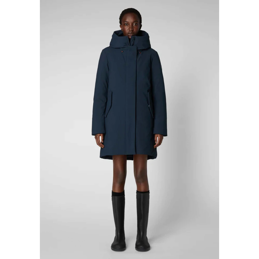 Save The Duck Blauwe Parka Blue Dames
