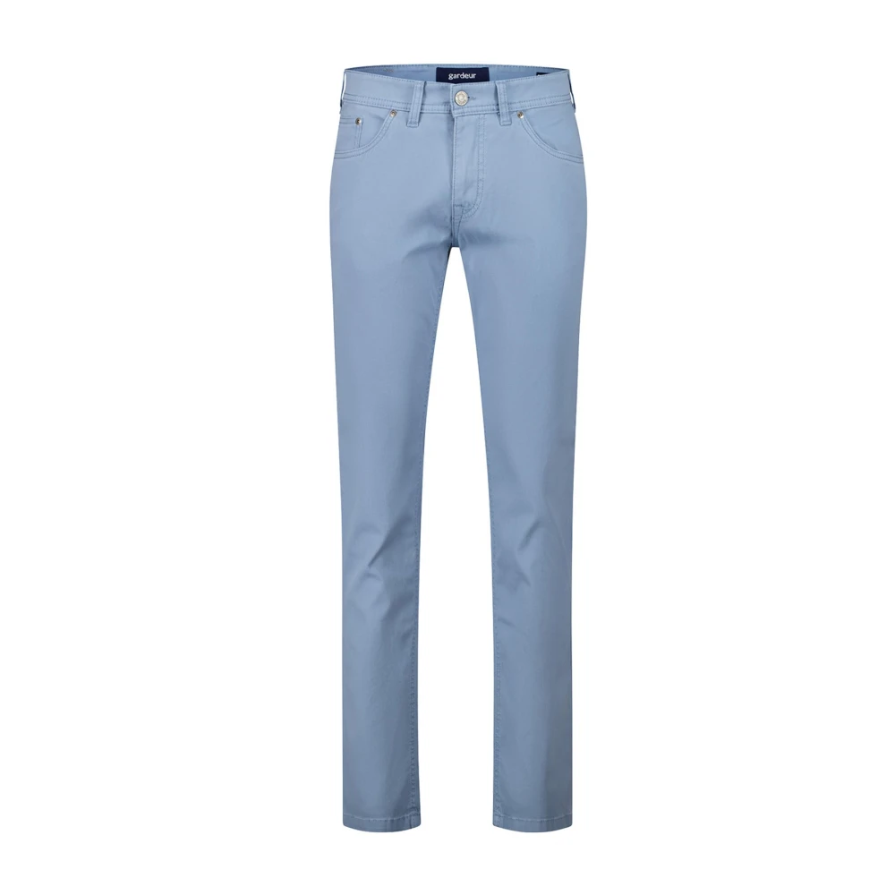 Gardeur Blauwe Denim Jeans Blue Heren