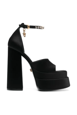 Strass Fabric Sandals