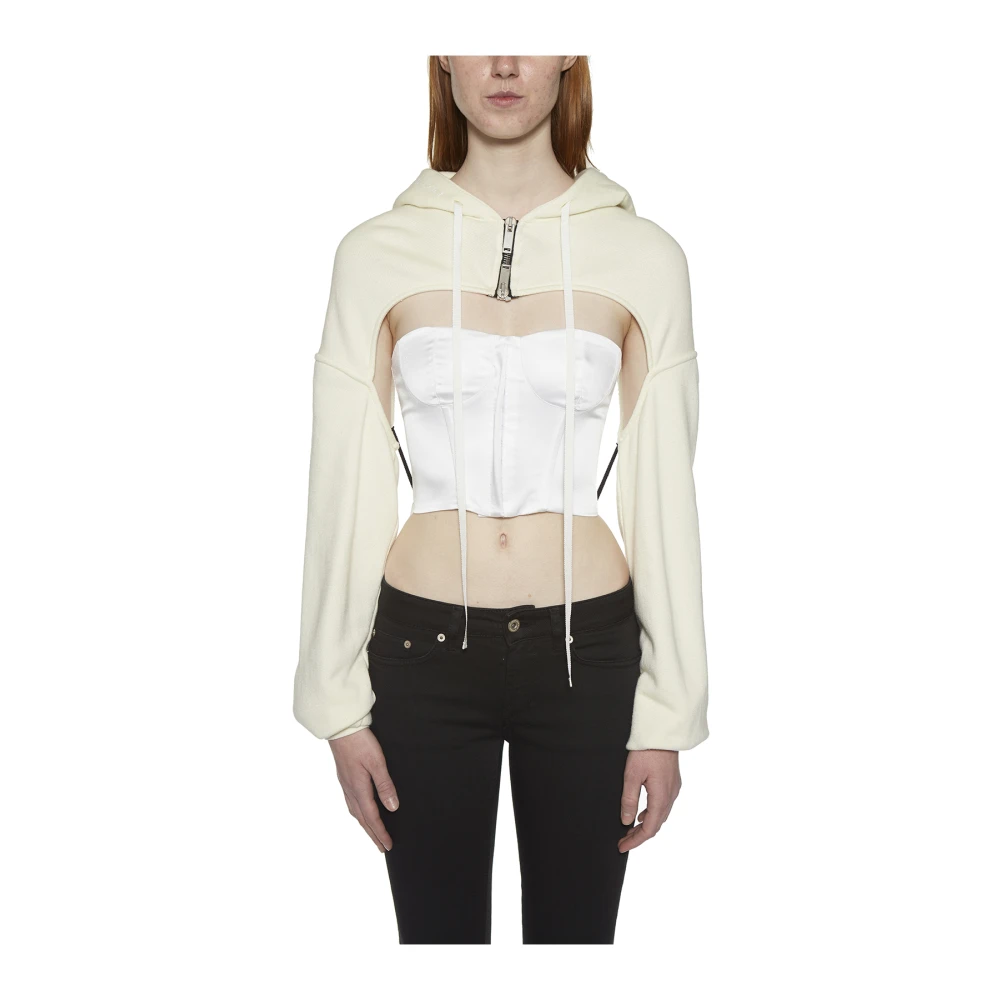 Unravel Project Hoodies Beige Dames