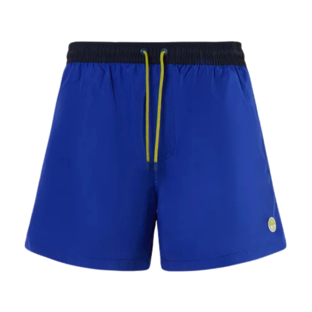 North Sails Blue Quick Dry Beach Volley Shorts - Male - Beachwear - M - Swimwear