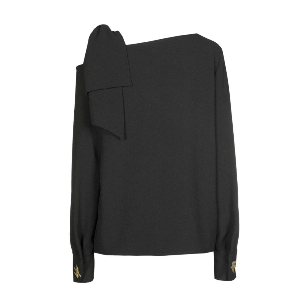 Caroline Biss Elegante Top met Lange Mouwen Black Dames