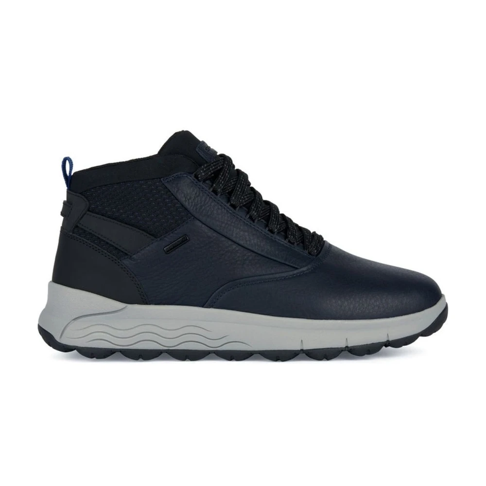 Geox Blue Ankle Booties Stylish Comfortable Trainers - Male - Sneakers - Blue - 7 Uk - Shoes - Image 2