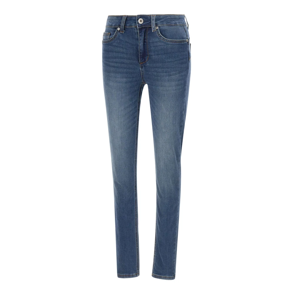 Liu Jo Vrouw Blauw Jeans Dames, W27, Katoen, Divine Skinny Jeans