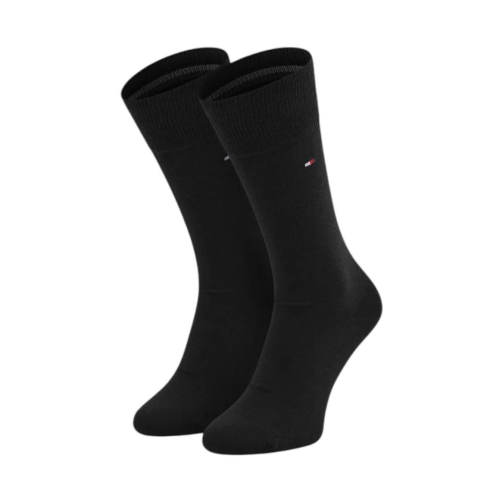 Tommy Hilfiger Geruit Patroon Slip-On Ondergoed Black Heren