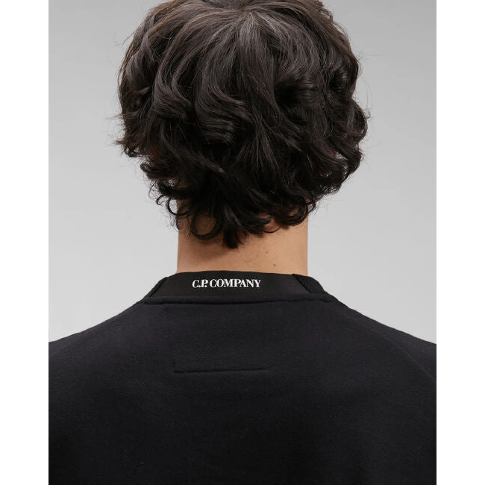 C.P. Company Zwart Sweatshirt Klassieke Stijl Black Heren