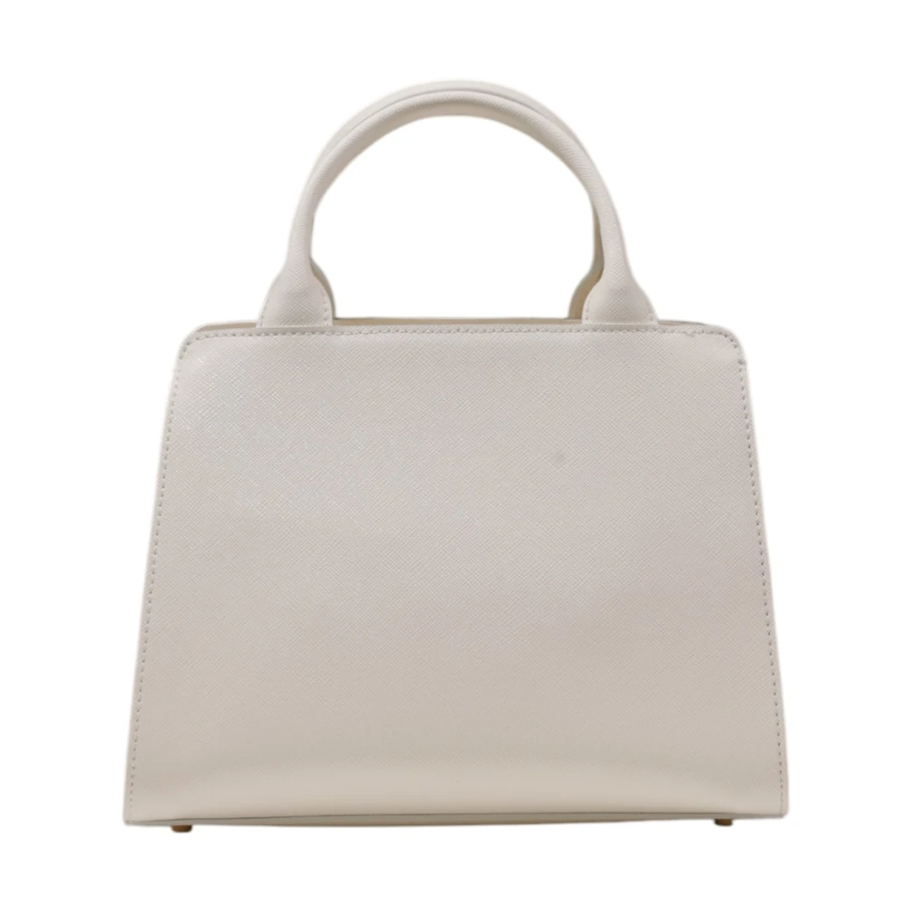 Alviero Martini 1a Classe Stijlvolle Kleine PVC Dames Tas Beige Dames