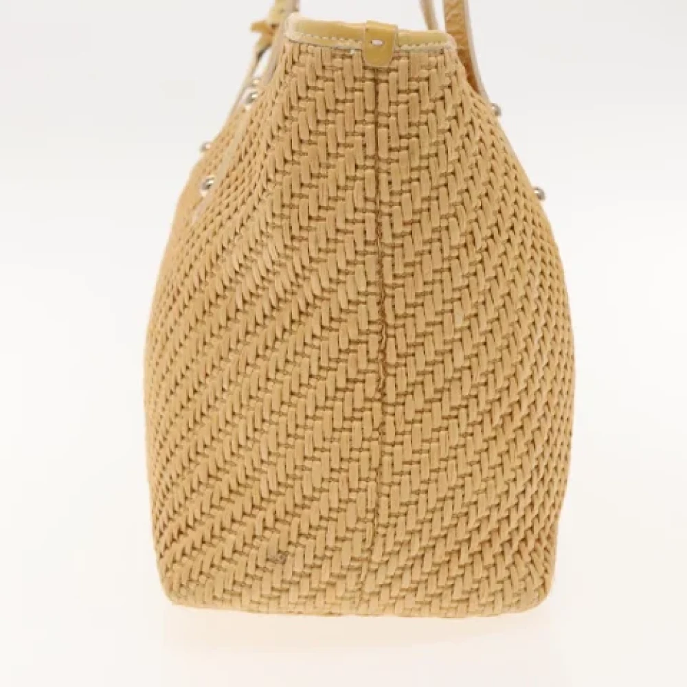 Bally Pre-owned Wool shoulder-bags Beige Dames