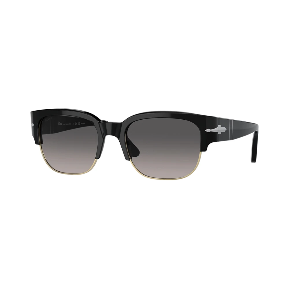 Persol Unisex Grey Po3319s Tom 95/M3 Sunglasses Acetate Black Pillow Polarized Shaded - Image 3