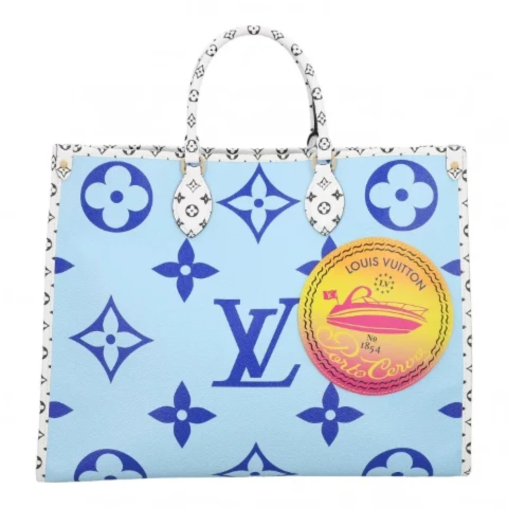 Louis Vuitton Vintage Pre-owned Canvas shoppers Multicolor Dames