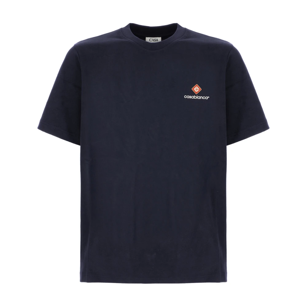 Casablanca Blue T-Shirt - Male - T-Shirts - M - Tops