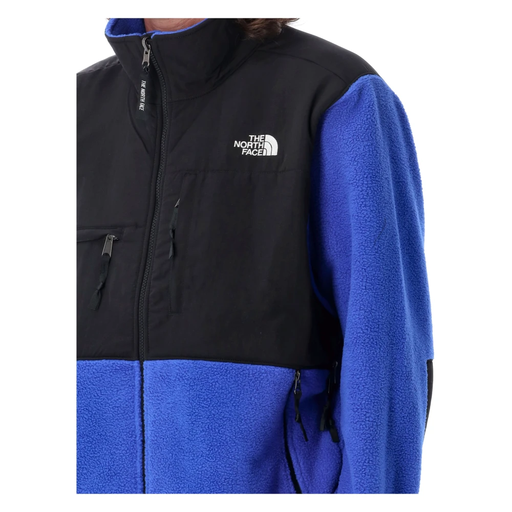 The North Face Retro Denali Jack Blauw Zwart Blue Heren