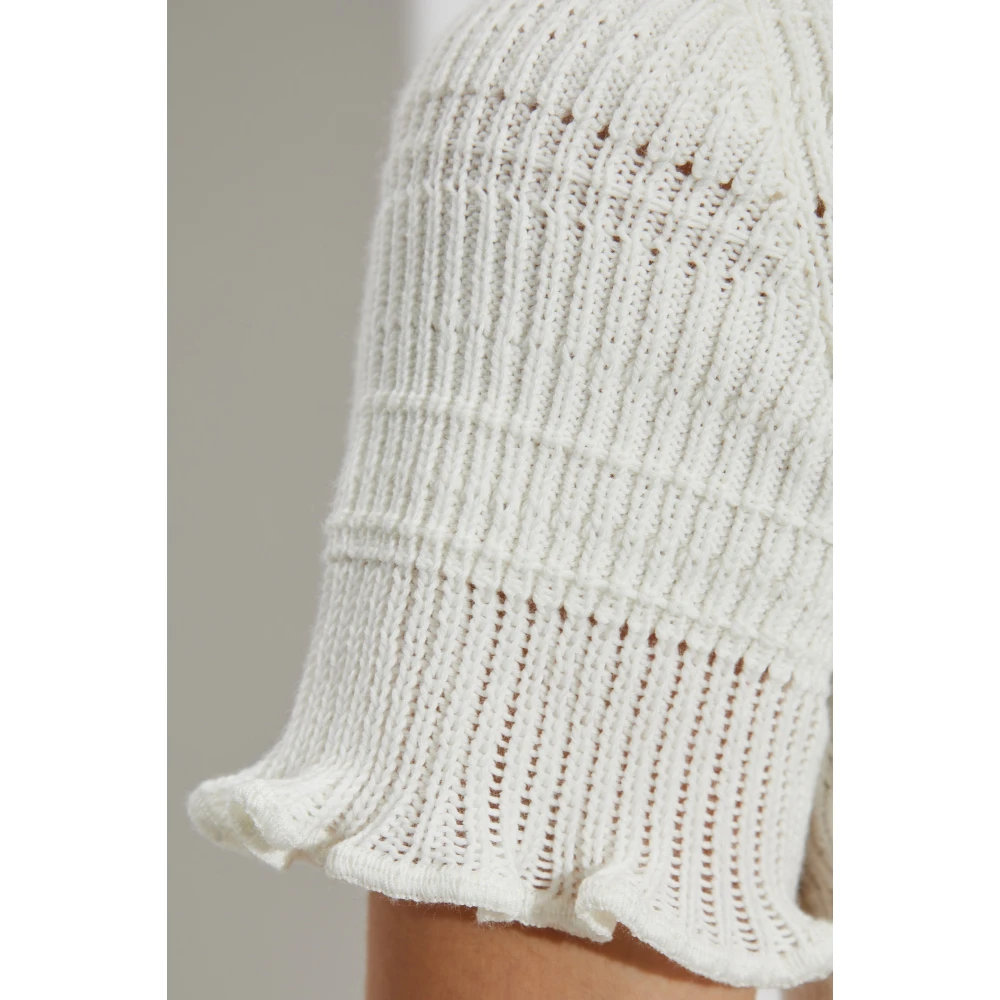 Lanvin Katoenen top White Dames