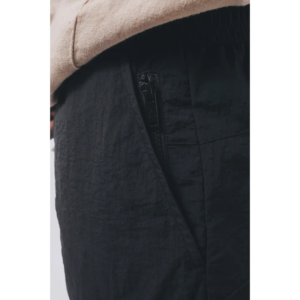 Aeden Korte Zwarte Beam Stijl Black Heren