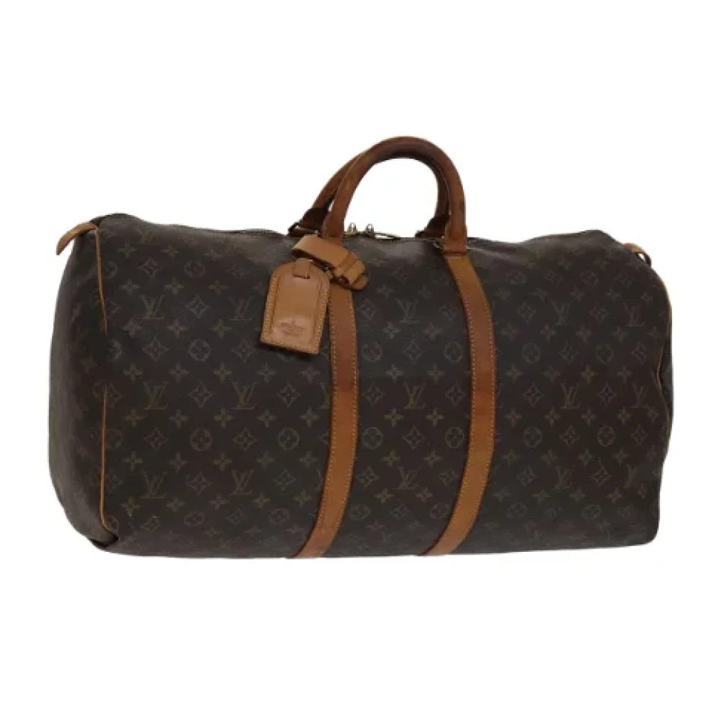 Louis Vuitton Vintage Pre-owned Canvas travel-bags Brown Dames