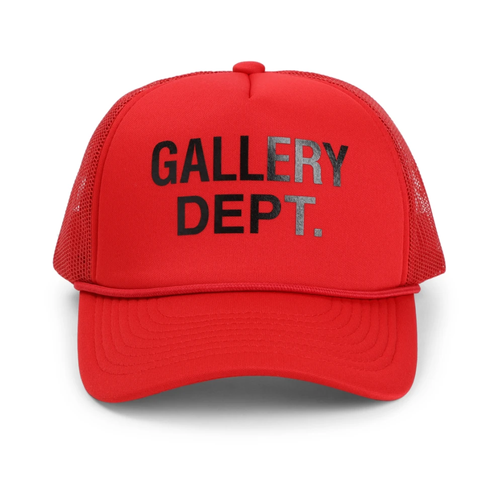 Gallery Dept. Rode Logo Trucker Hoed Red Heren
