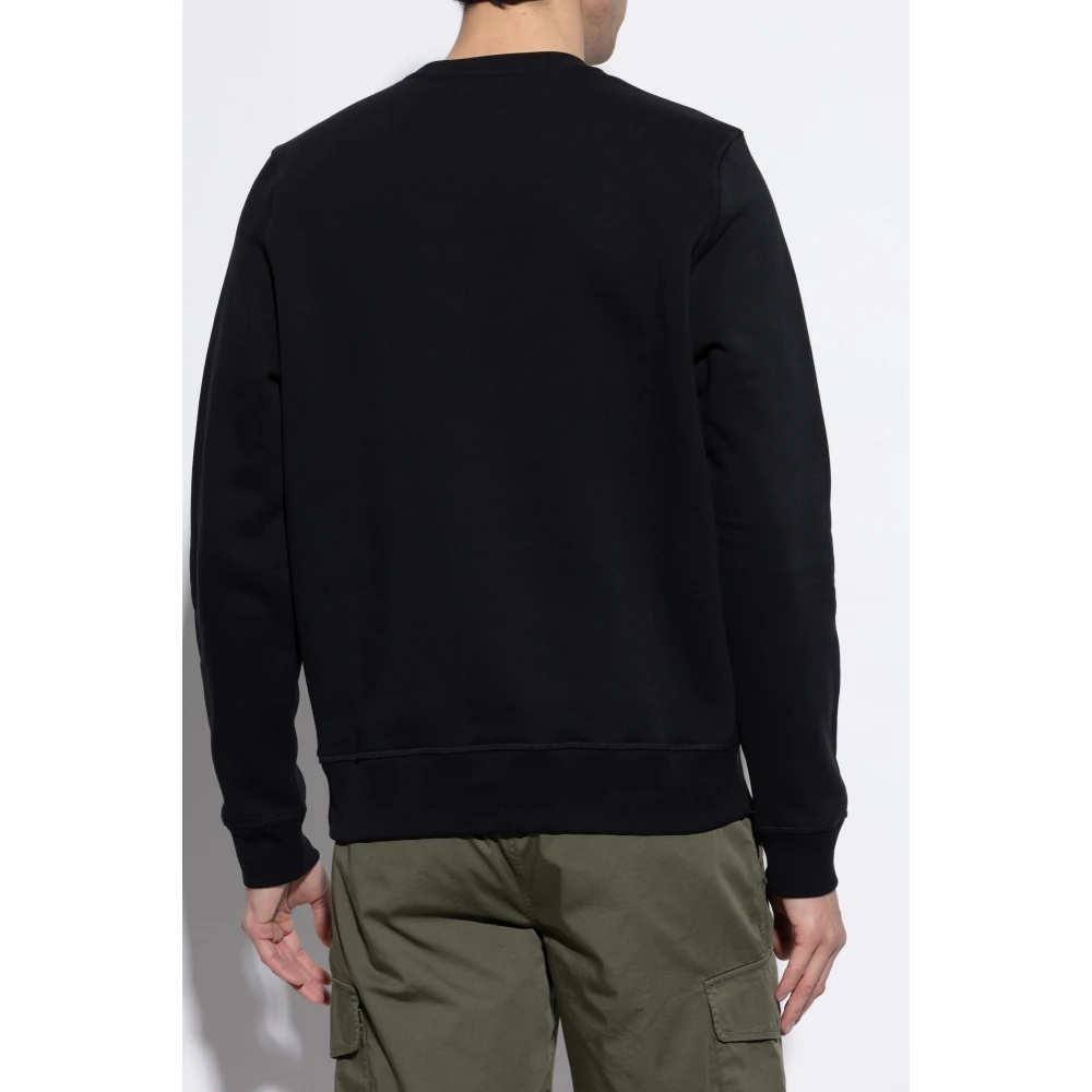 PS By Paul Smith Sweatshirt met logo Black Heren