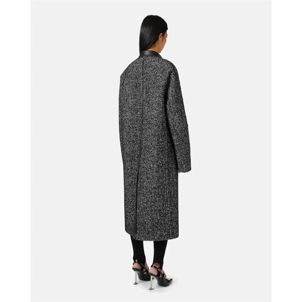 Iceberg Omkeerbare enkelborstjas Black Dames