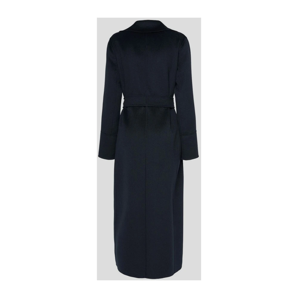Max Mara Wollen Picasso Jas Blue Dames