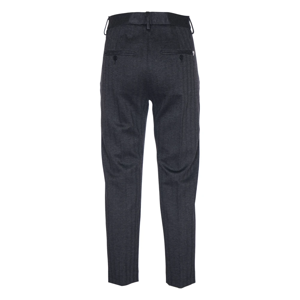 Dondup Stijlvolle Nima ZIP Broek Gray Dames