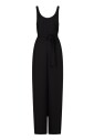 zwarte-mouwloze-jumpsuit-jurk-met-riem