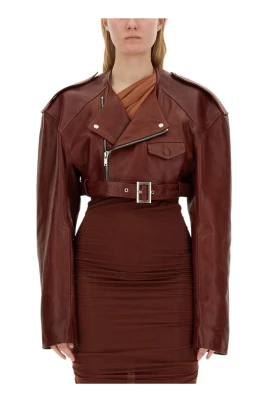 Micro Leather Jacket