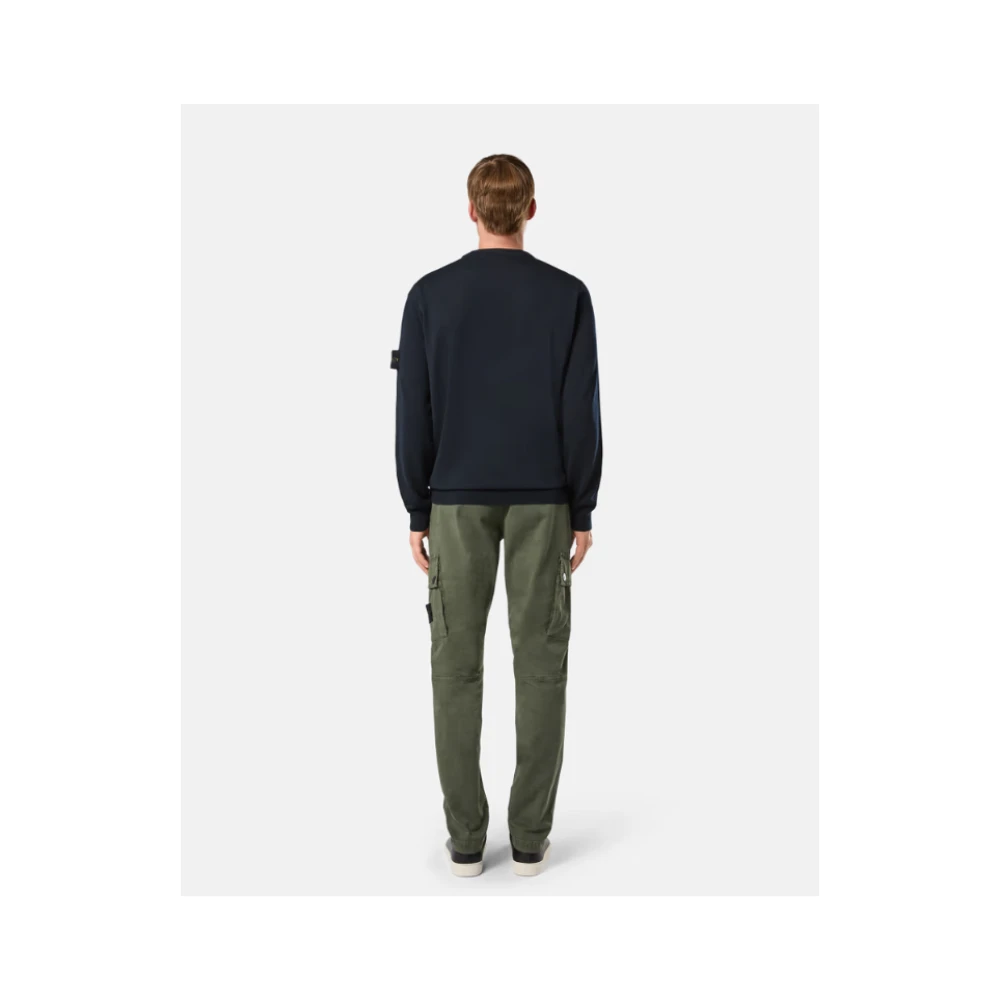 Stone Island Groene Slim Fit Cargo Broek Green Heren