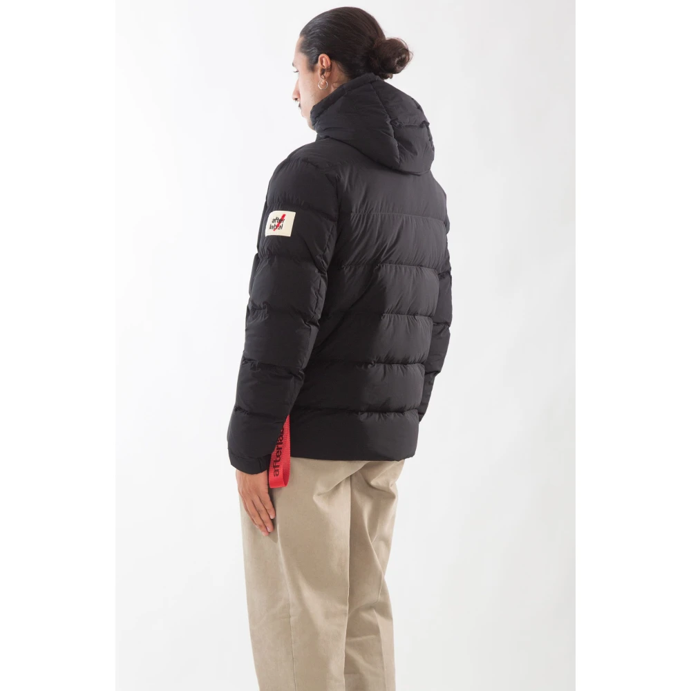 Afterlabel Matte Hooded Donsjack Black Heren