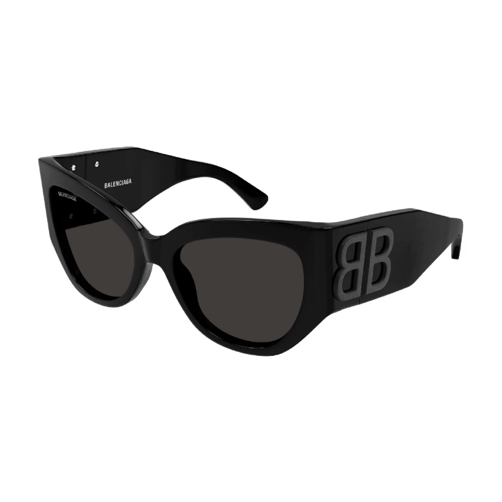 Balenciaga Women's Black Sunglasses, 55 Mm, Stylish Sunglasses In And Grey