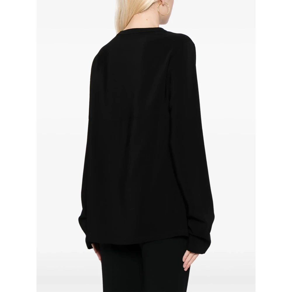 Stella Mccartney Top met iconische rits Black Dames