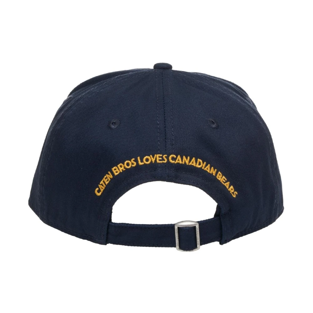Dsquared2 Blauwe Baseballpet met Logopatch Blue Heren