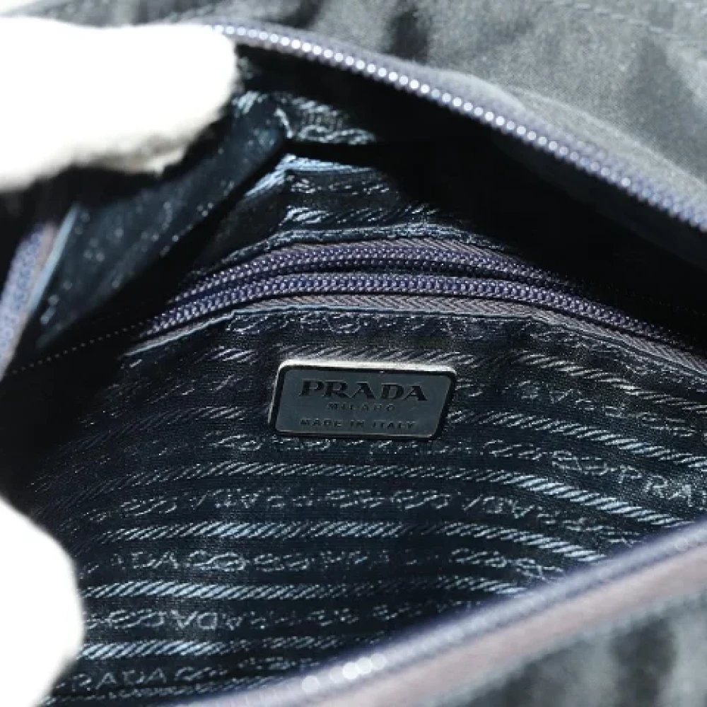 Prada Vintage Pre-owned Fabric prada-bags Black Dames