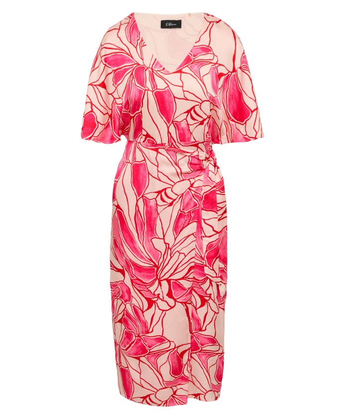 wrap-satin-dress-with-v-neck