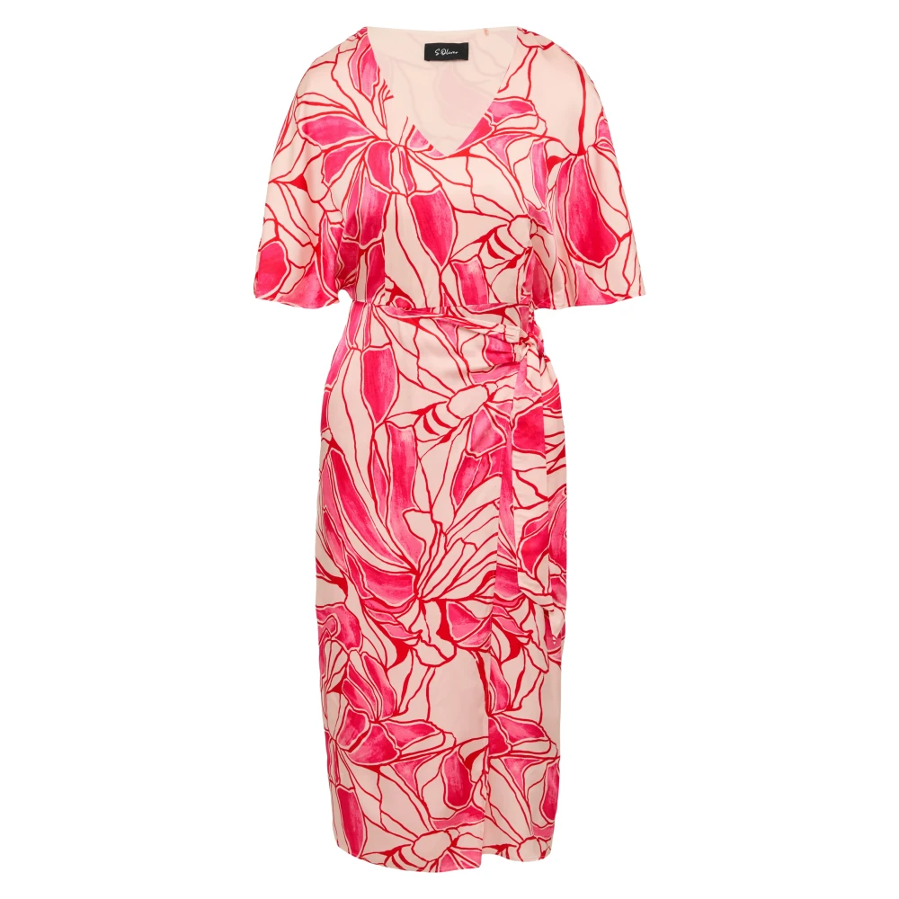 Dresses > Day Dresses > Midi Dresses - - s.Oliver - Modalova