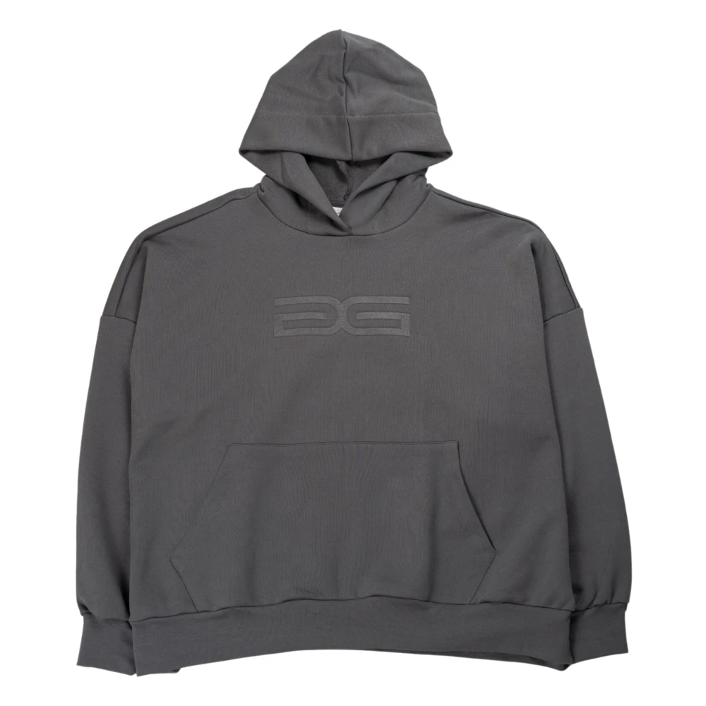 Gestuz Cotton Hoodie Sweallygz Gray Dames