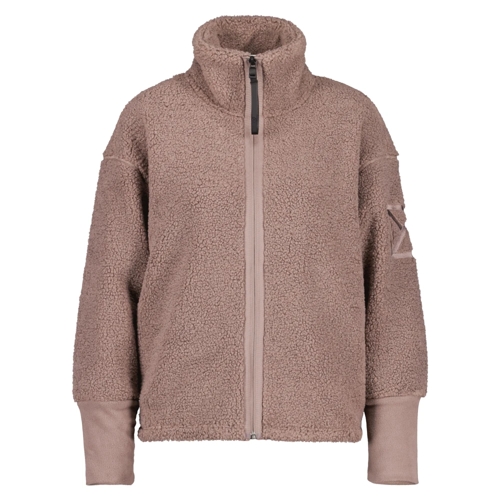 Didriksons Verstelbare Winterjas met Reflecterende Details Pink Dames