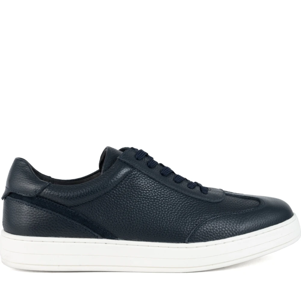 Sergio Moretti Blauwe Sneakers Heren Schoenen