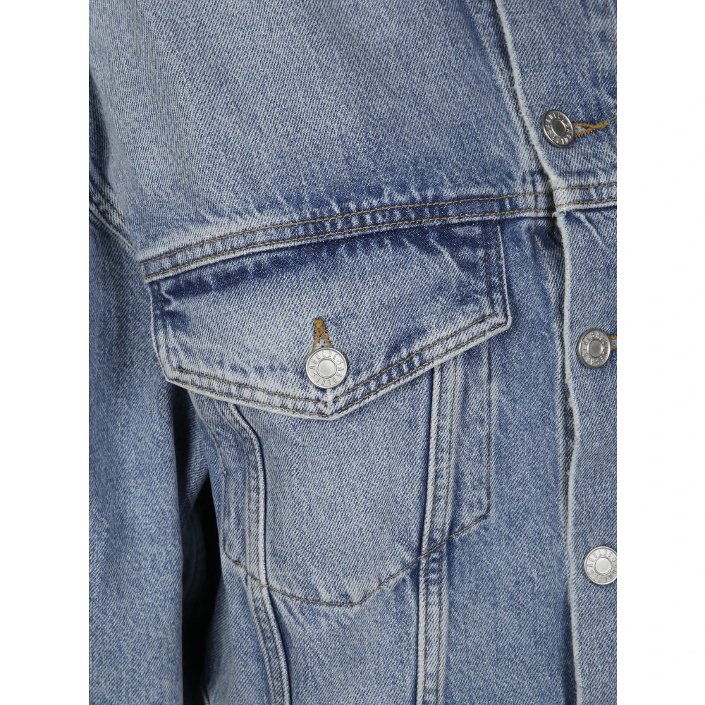 Agolde Ruimte Q Jas Blue Dames