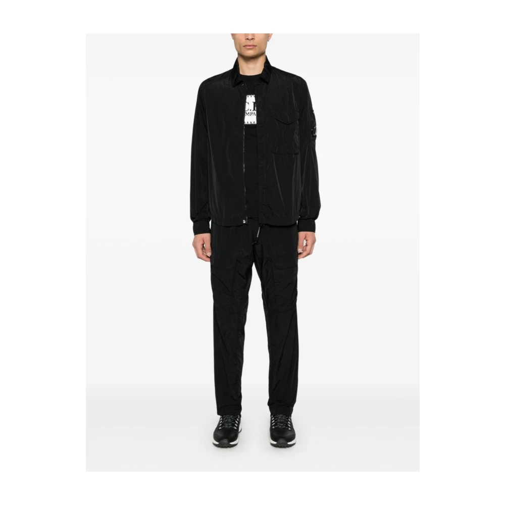 C.P. Company Zwarte Herenoverhemd Black Heren