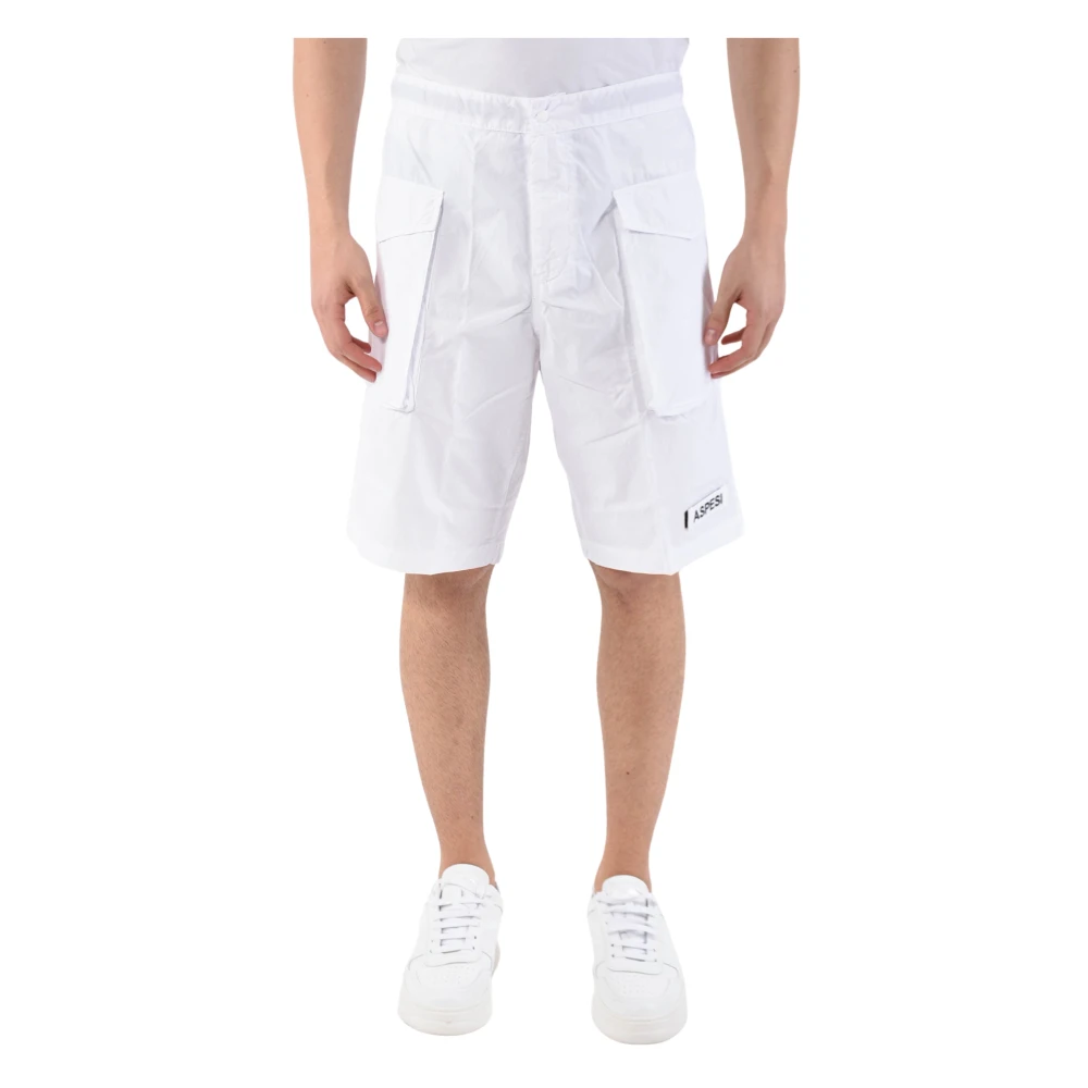 Aspesi Casual Shorts White Heren
