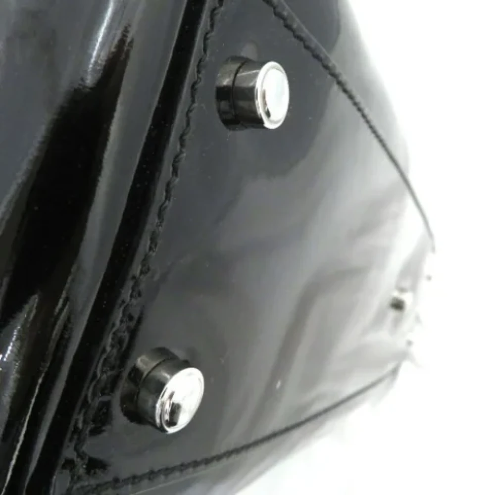 Cartier Vintage Pre-owned Leather shoulder-bags Black Dames