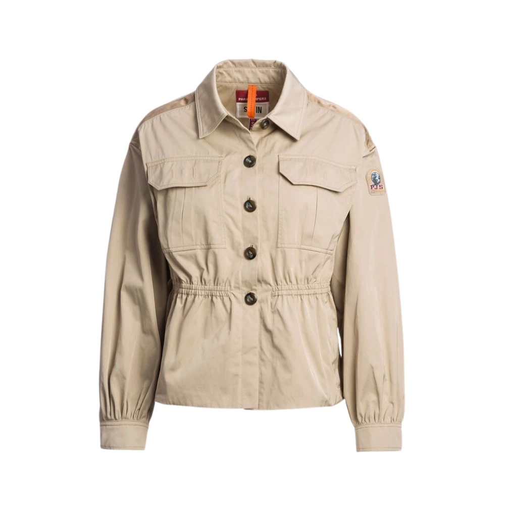 Parajumpers Women's Beige Fiona Jacket - Light Jackets - L - Jackets