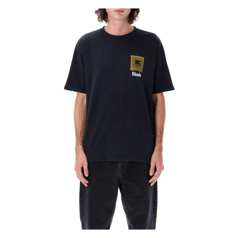 Rhude - Tops > T-Shirts - Black - Rhude - Modalova