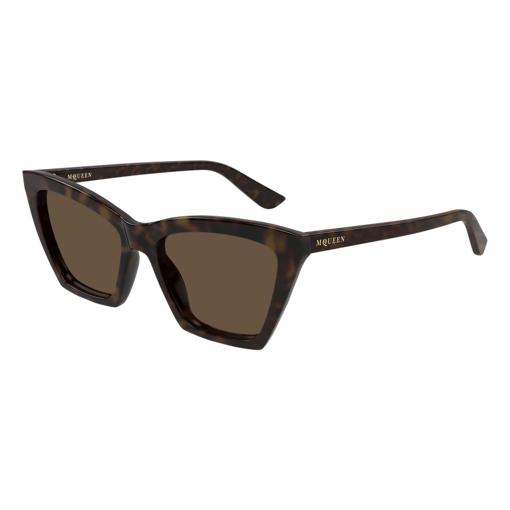 Alexander Mcqueen Women's Brown Sunglasses, 54 Mm, Spike Sunglasses