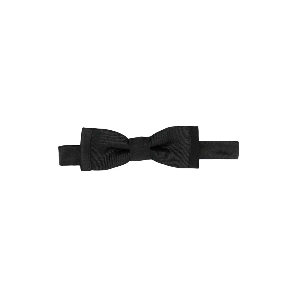 Dsquared2 Boys Black Bowties & Ties, One Size, Silk Bowtie