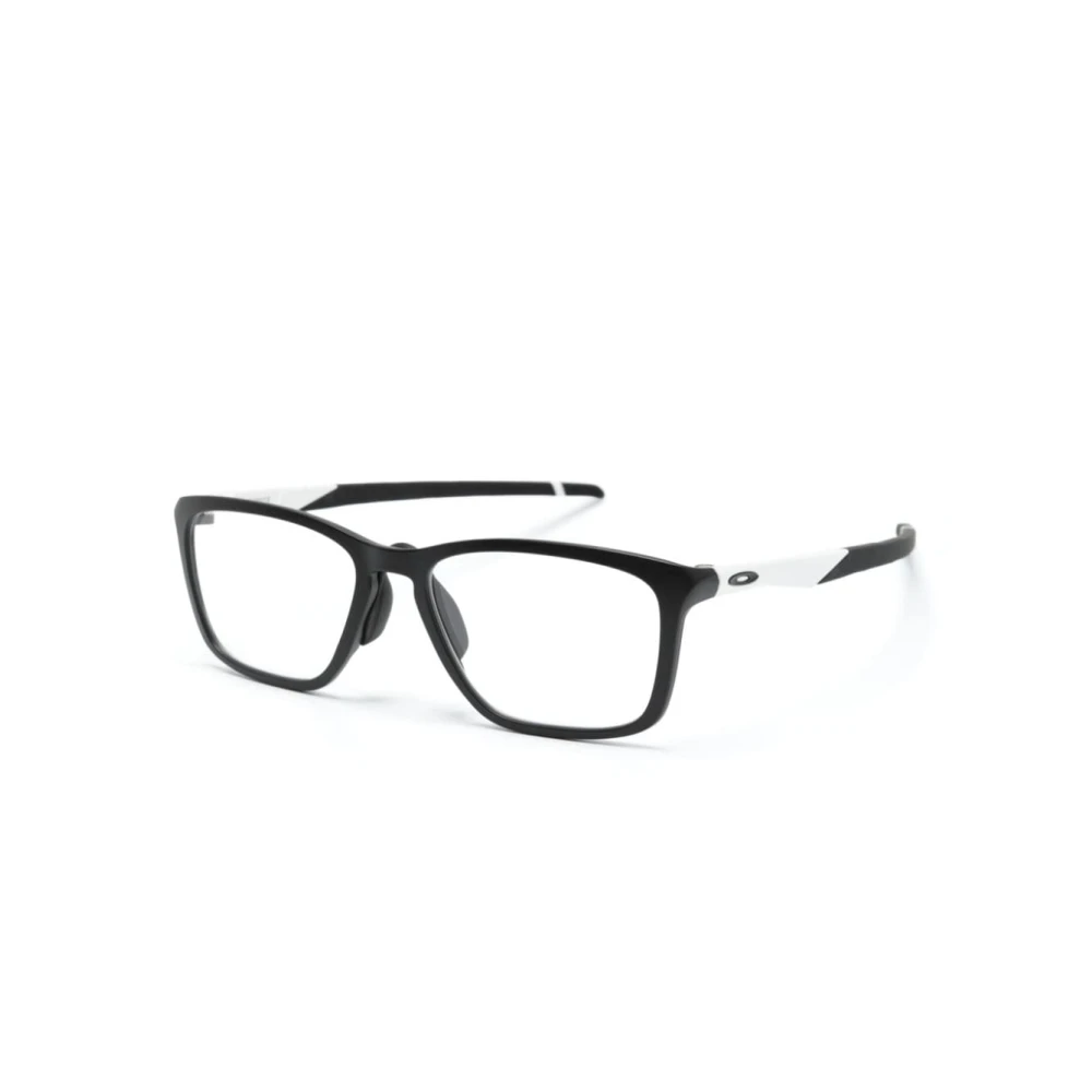 Oakley Zwarte Optische Bril voor Dagelijks Gebruik Black Heren