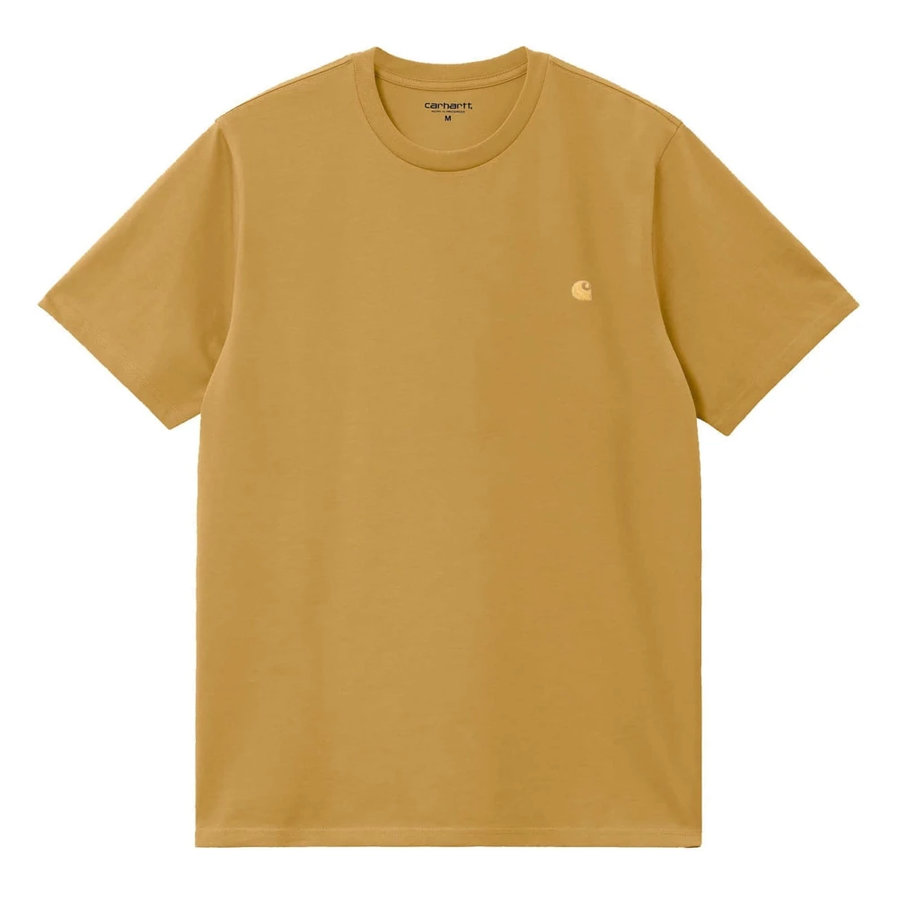 Carhartt WIP Sunray Goud Korte Mouw T-shirt Yellow Heren