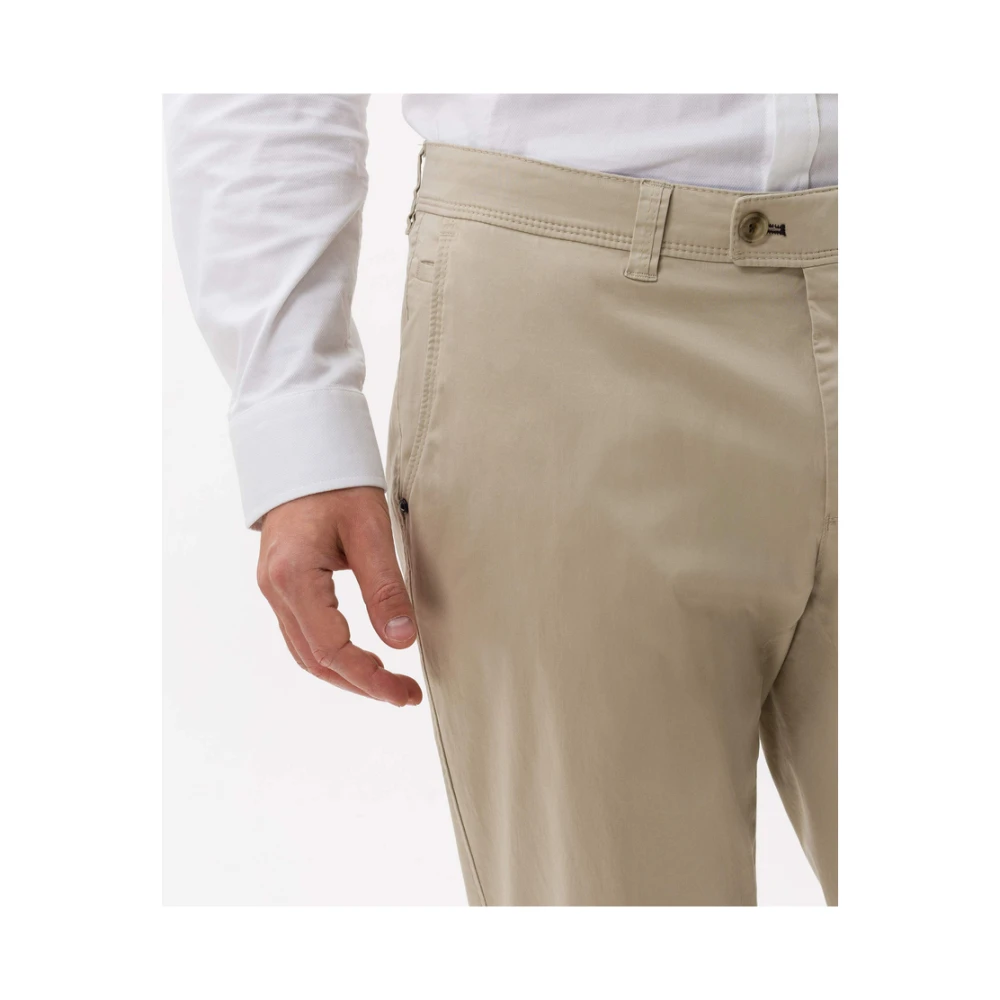 BRAX Heren Stijl Jim Broek Beige Heren