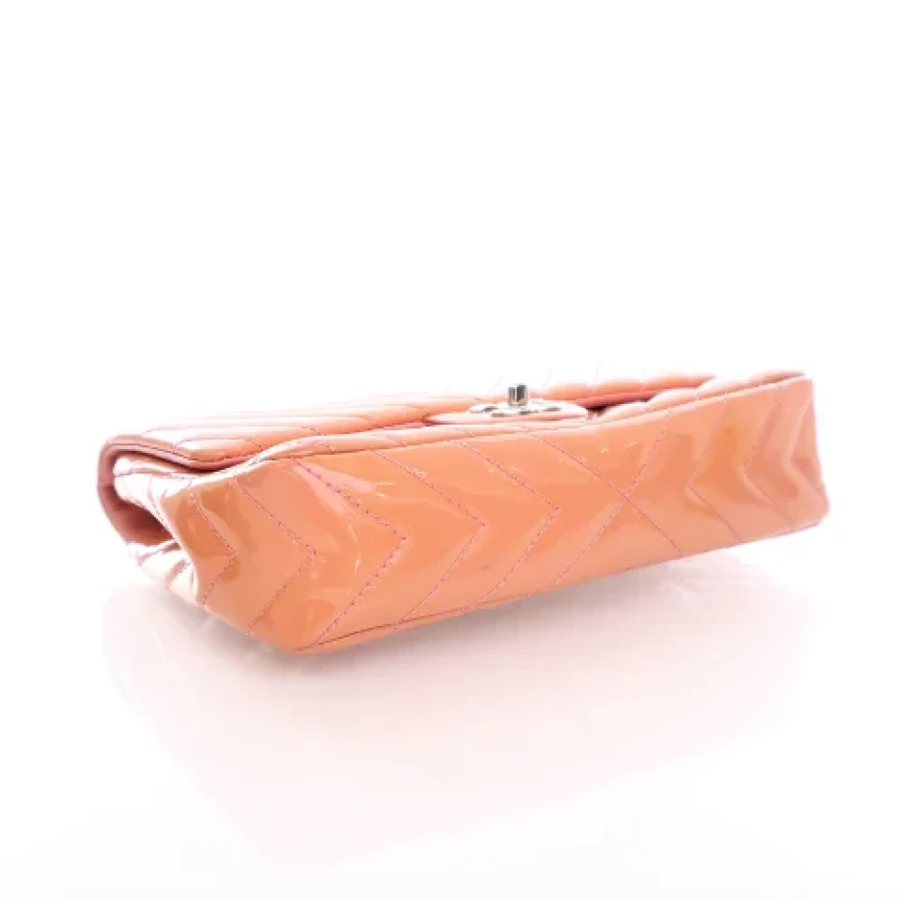 Chanel Vintage Pre-owned Leather chanel-bags Pink Dames